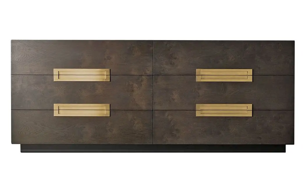 Комод из массива дерева 6 ящиков Томас