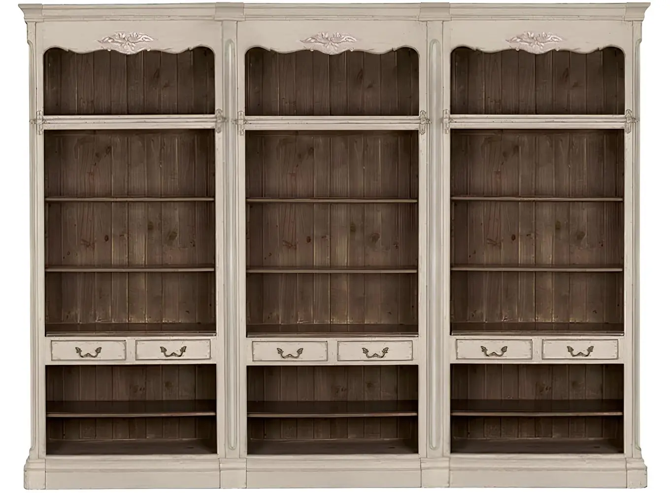 Библиотека с открытыми полками Поместье