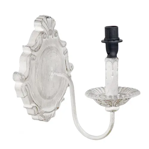 Бра белое Барельеф (без абажура)