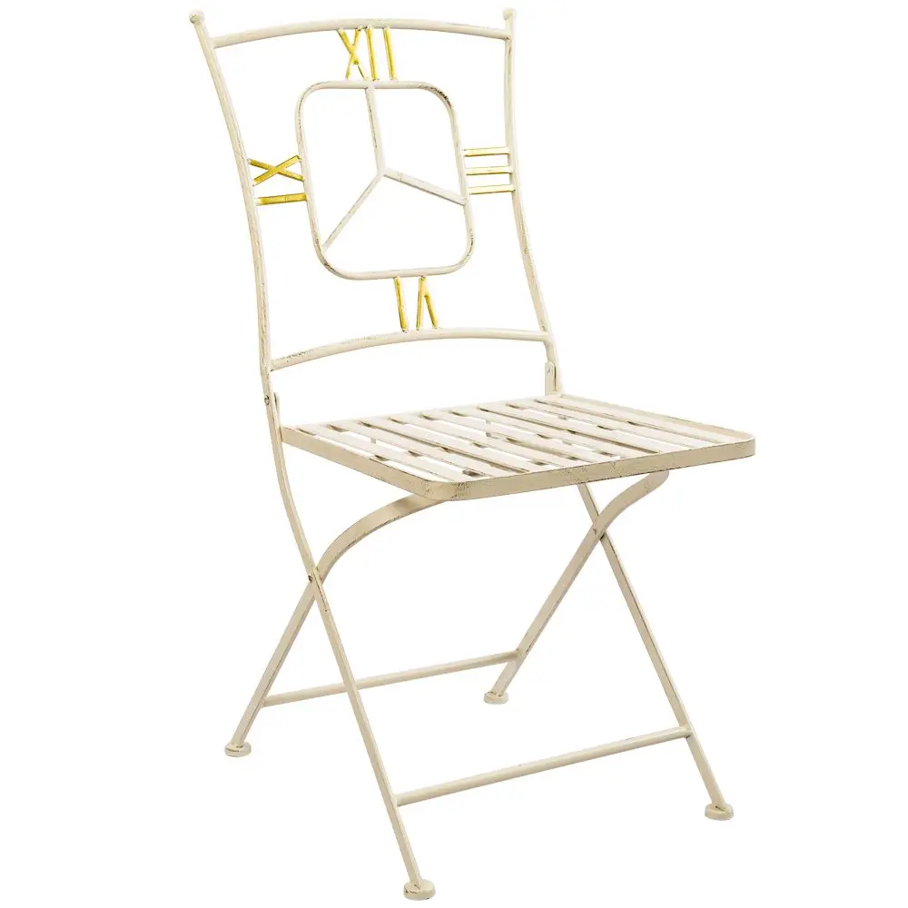 Стул складной «Гарда» (белый антик)