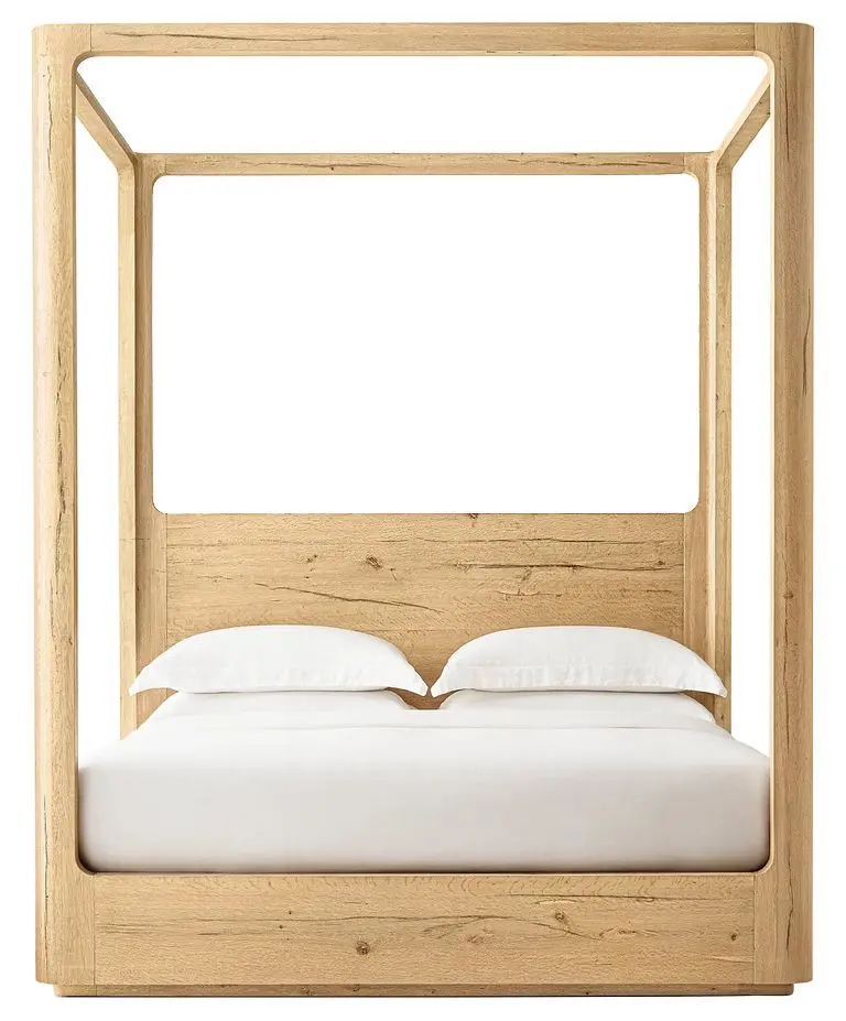 Кровать из массива с балдахином 160 200 Осло