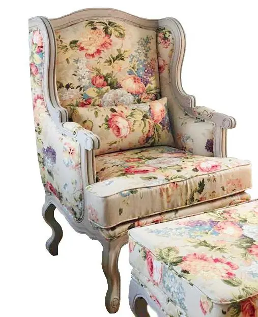 Кресло Сезарина с цветочным принтом JARDIN