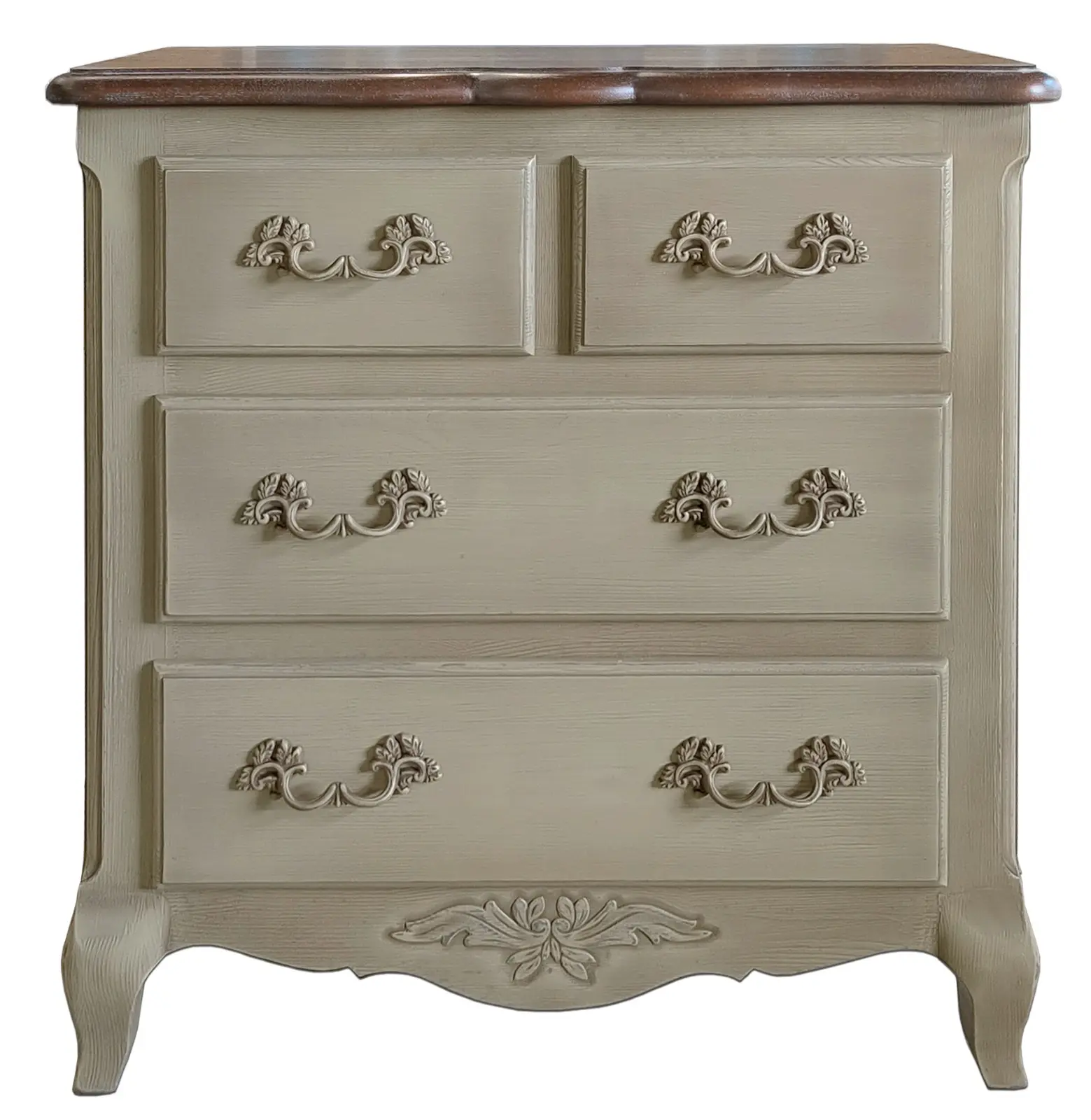 Комод из массива узкий с ящиками Поместье