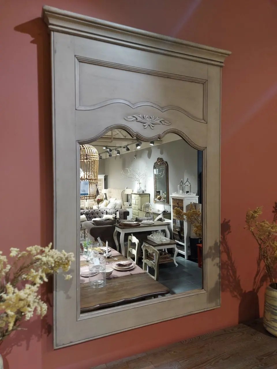 Зеркало настенное "Поместье" 100х145