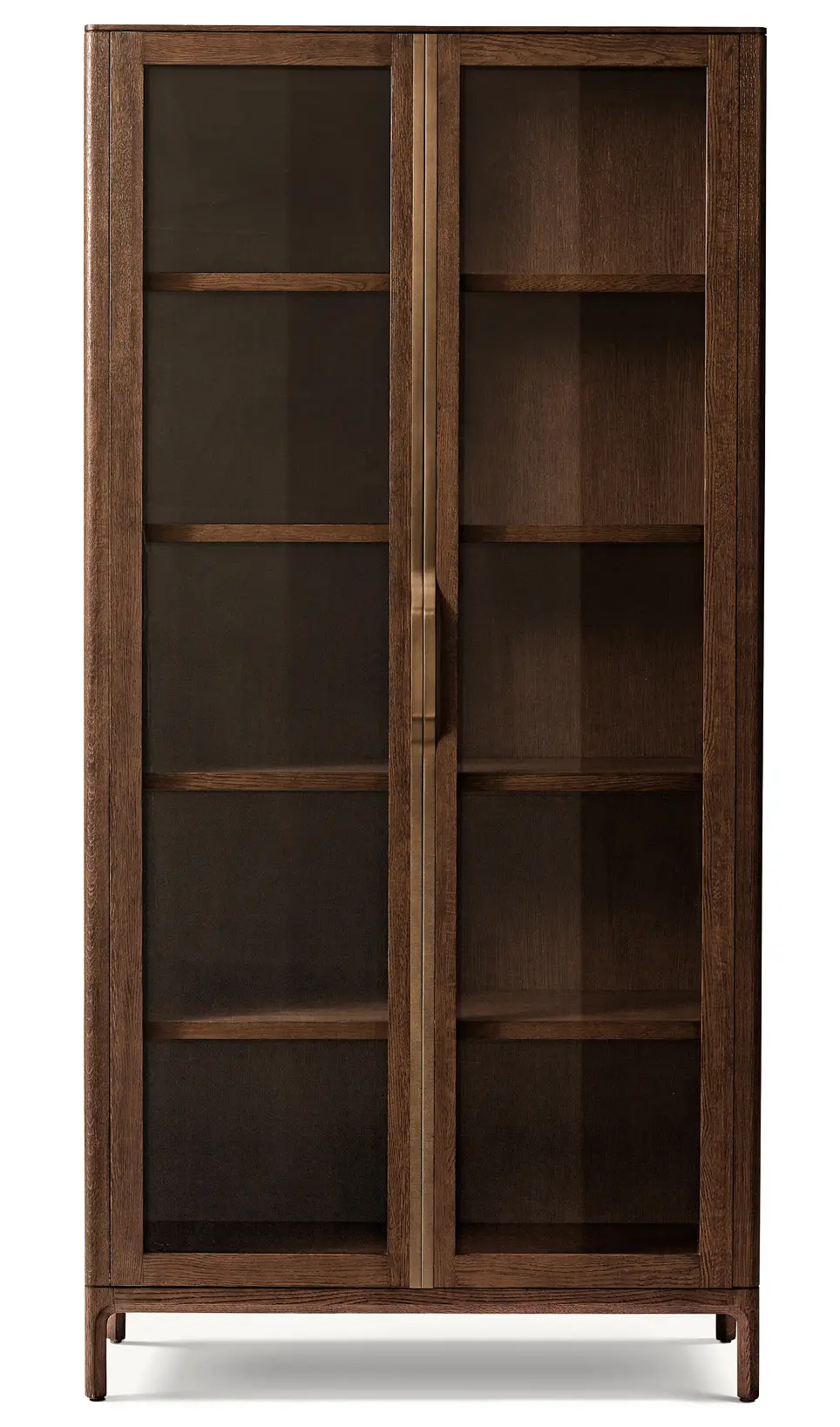 Шкаф-витрина стеклянный двухдверный Палаццо