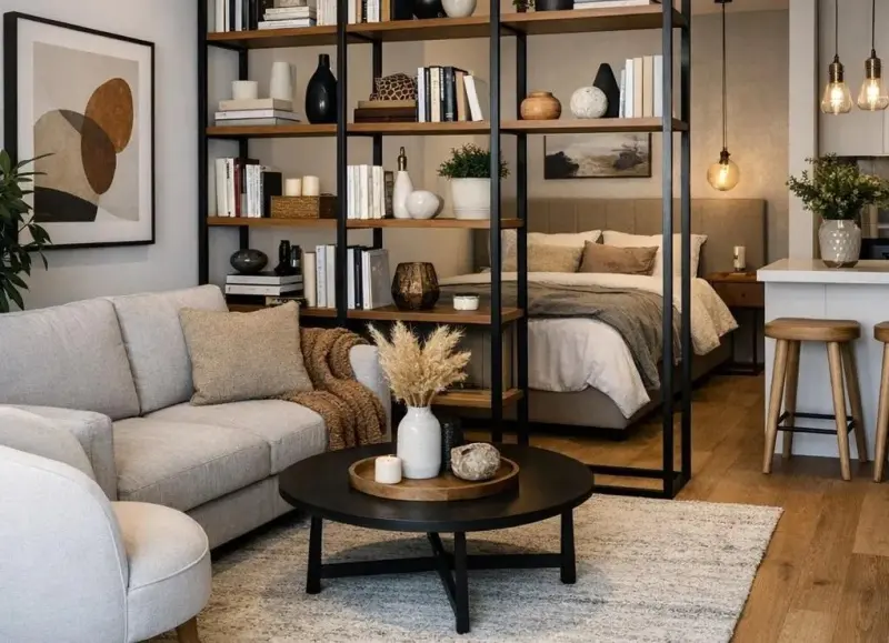 Зонирование пространства в студии: 5 приёмов, которые реально работают