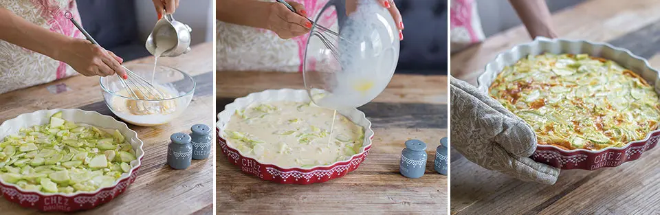 Овощной киш