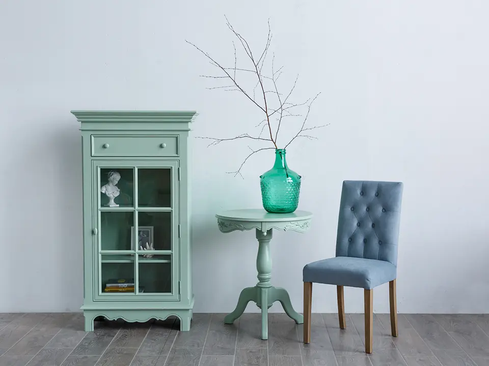 Цветная мебель в интерьере