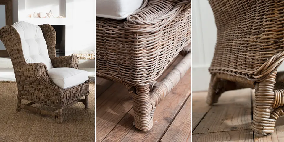 Ротанговые кресла в интерьере