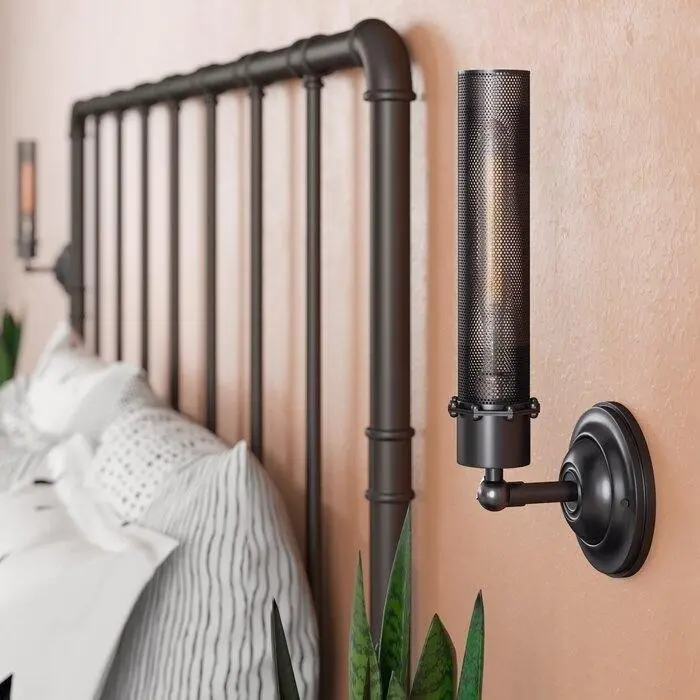 Промышленный черный металл бра.jpeg