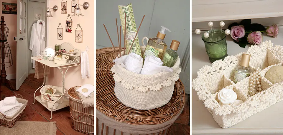 Текстильные контейнеры и корзины для хранения белья