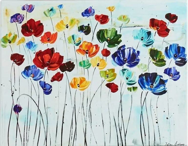 Красочные лилии современное искусство.jpeg Красочные лилии современное искусство.jpeg