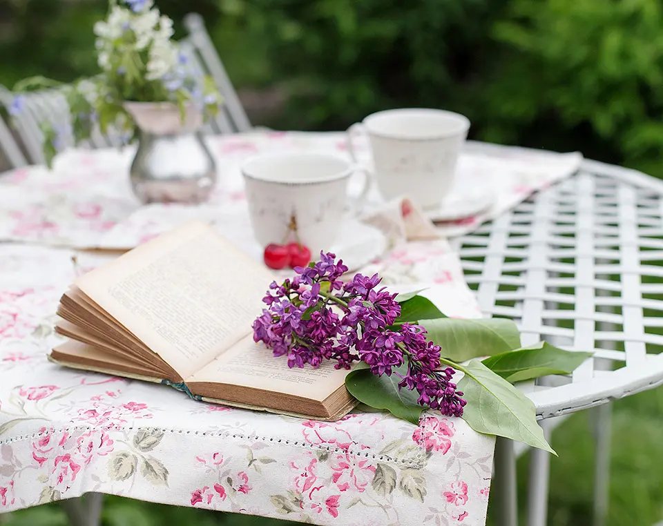 Летняя сервировка