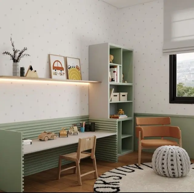 Детская комната с мебелью-трансформером Детская комната с мебелью-трансформером