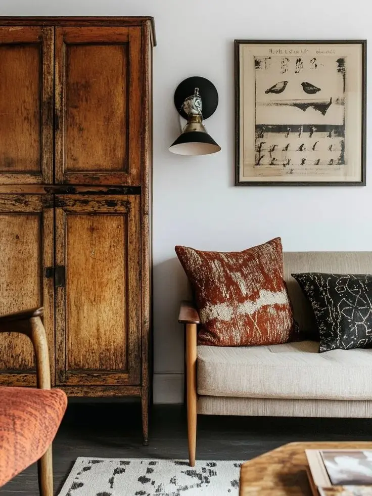 Комната со старинной мебелью