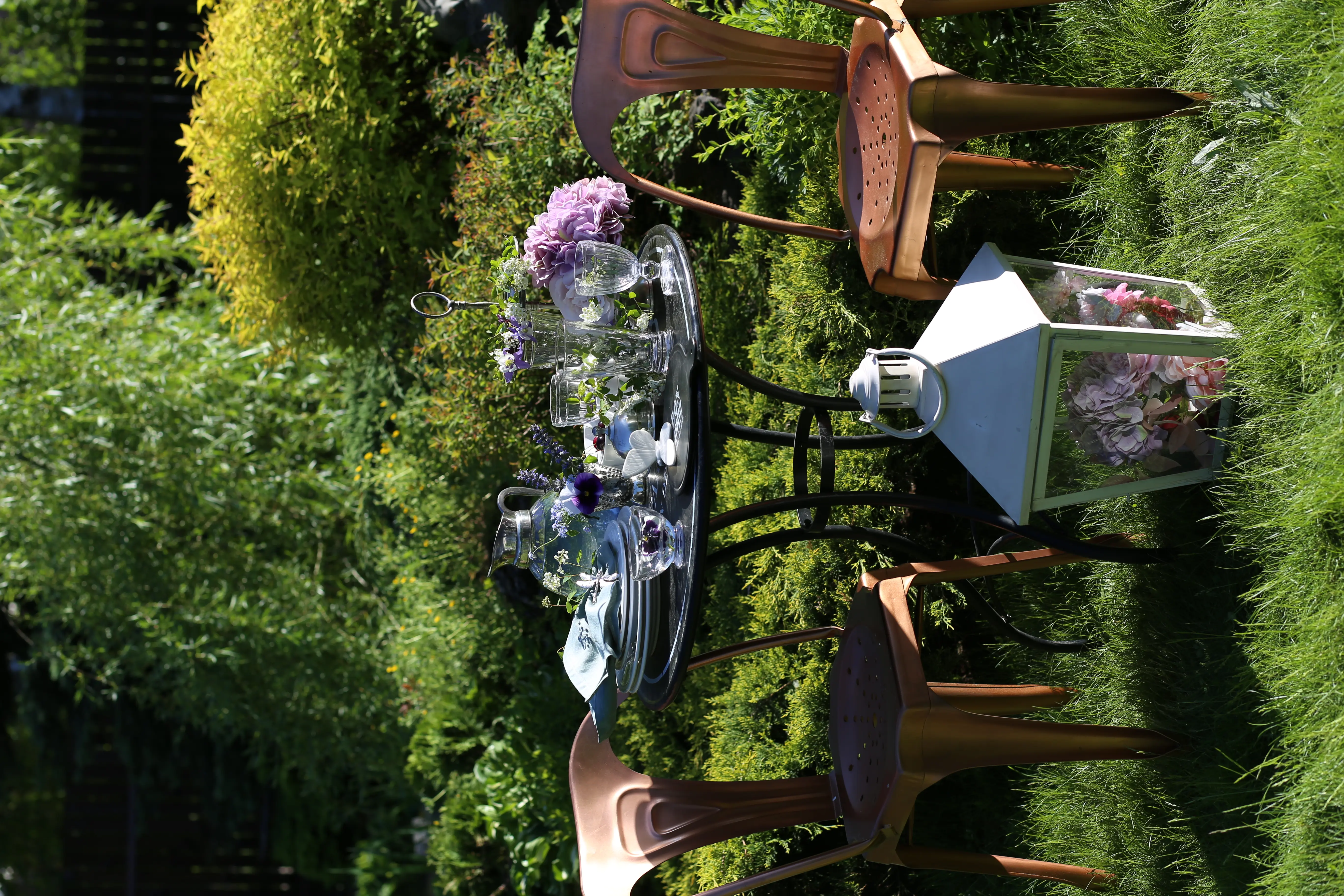 Металлическая садовая мебель Инлавка