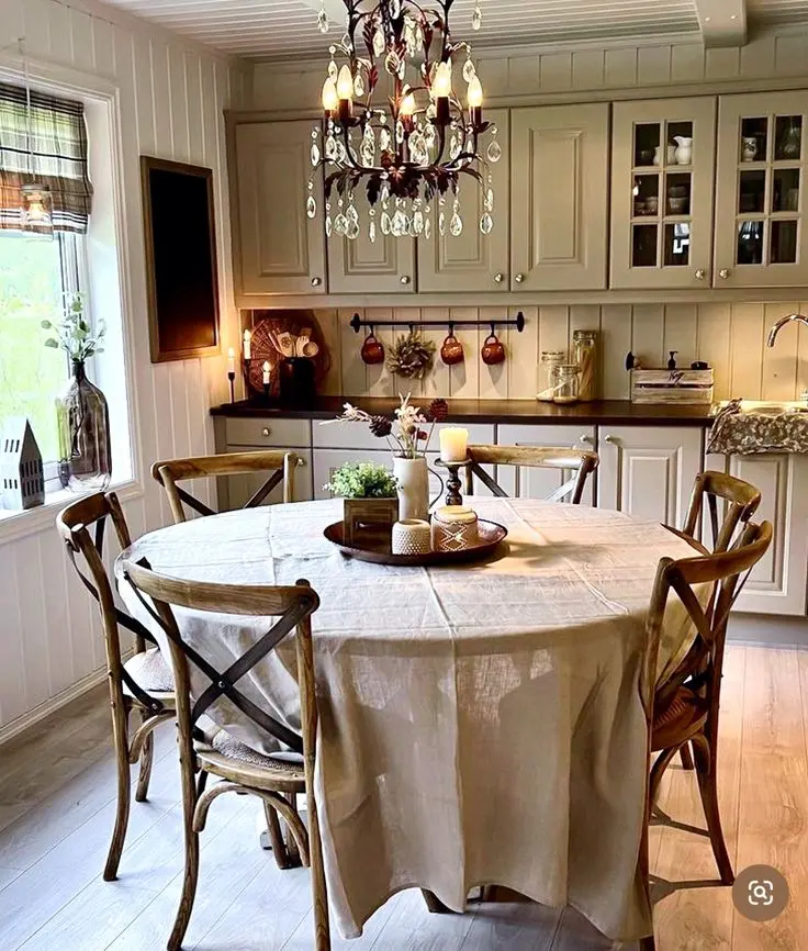 Свечи в кухне в стиле Прованс Свечи в кухне в стиле Прованс