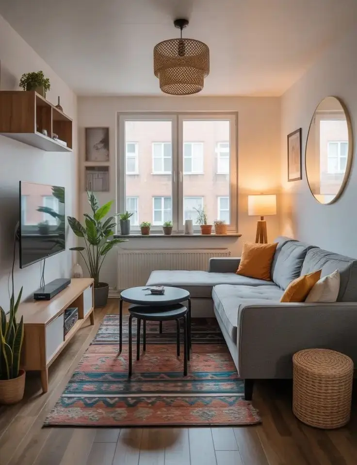 Небольшая уютная гостиная