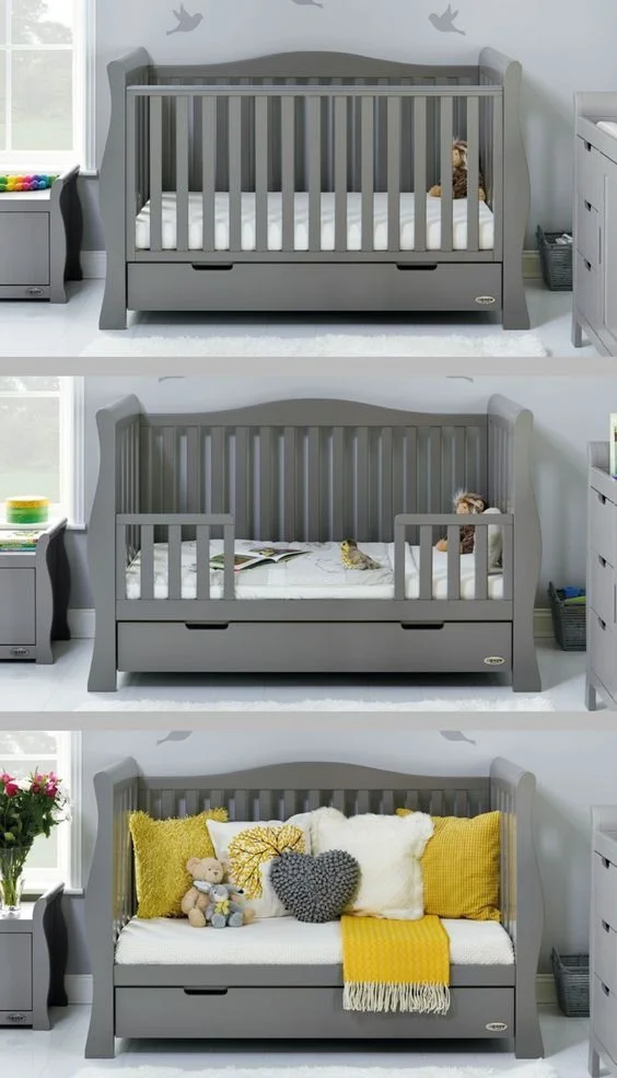 Детская кровать, растущая вместе с ребенком Детская кровать, растущая вместе с ребенком