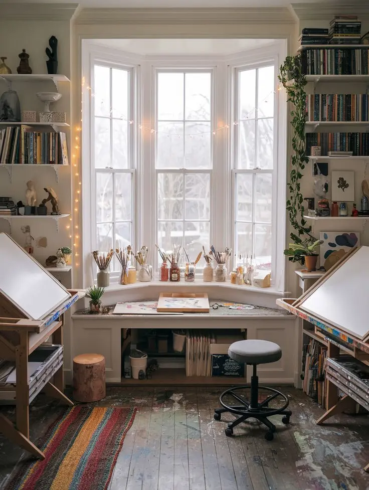 Мастерская художника с эркером