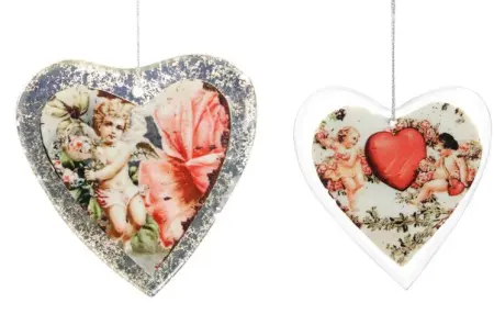 Сердечко подвесное малое Волшебные сценки