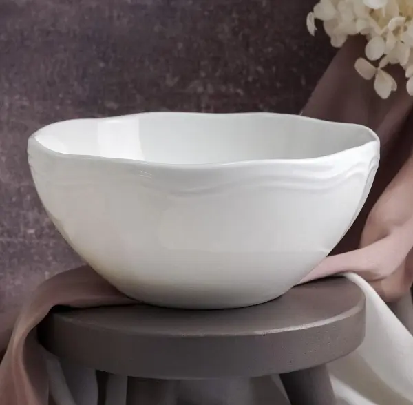 Салатник 750 мл, d 15,5 см h 7 см, фарфор, Grazia