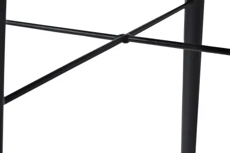 Стул барный мягкий коричневый, экокожа