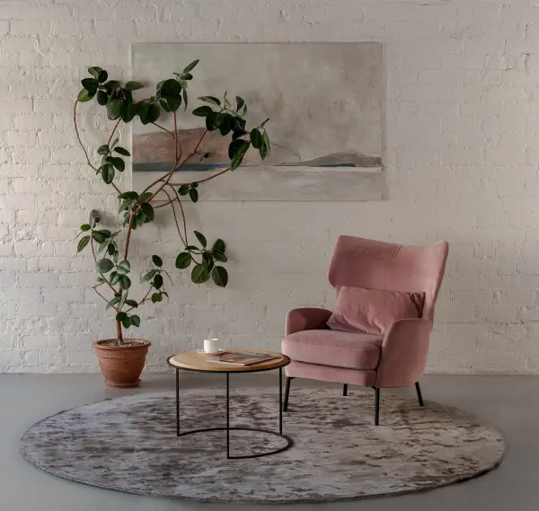 Ковер Aracelis Steel Gray диаметр 300 см