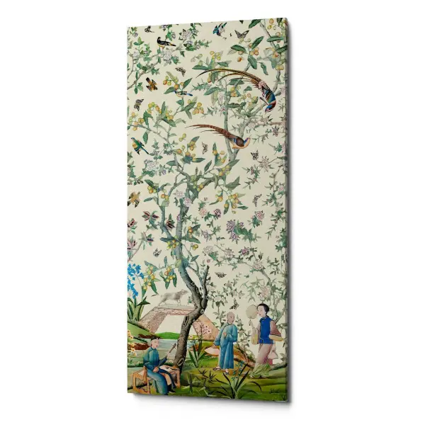 Картина на холсте «Императорский сад» 30×70, холст, галерейная натяжка (версия 1)