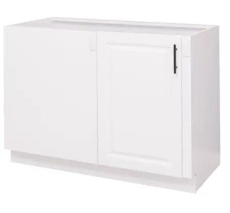 Тумба однодверная угловая справа без столешницы Брюгге