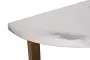 Консоль иск.мрам.Pearl White/мат.зол.120х40х80