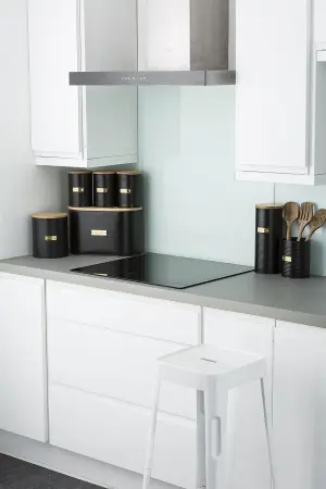 Емкость для хранения чая otto черная 1,4 л