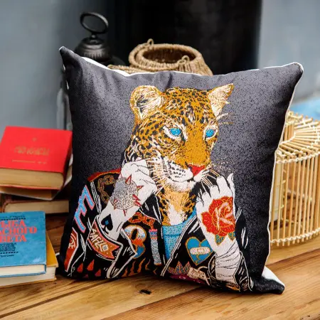 Арт-подушка «Харли» (графит)