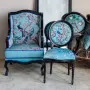 Стул «Императорский сад» blue, версия 5