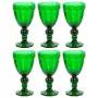 Комплект бокалов «Меркури» (6 штук, изумруд)