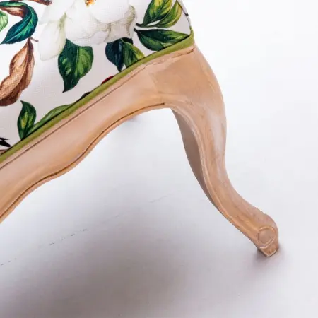 Банкетка гранд «Цветущая аристократка» (лайт голд)