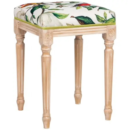 Банкетка малая «Цветущая аристократка» (лайт голд)