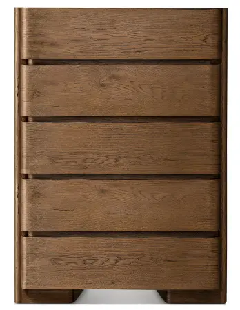 Комод узкий из массива дерева Бриони