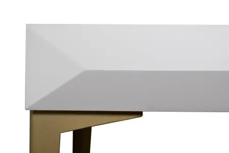 Консоль белая 100х55х75см