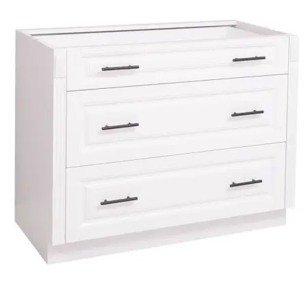 Тумба с 3 ящиками 110 см без столешницы Брюгге