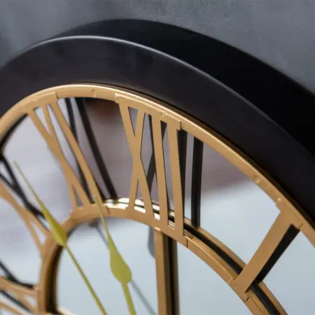 Часы зеркальные «Стивен» (блэк)