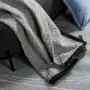 Покрывало из стираного хлопка серого цвета из коллекции essential, 230х250 см