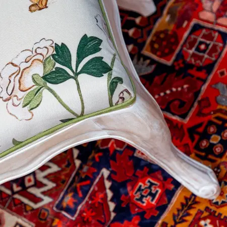 Банкетка гранд «Индокитайский зелёный павлин»