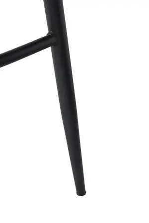 Стул барный мягкий коричневый, экокожа