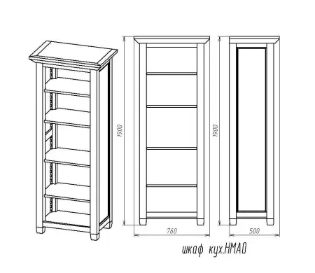 Шкаф Провинция (петли справа)