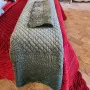 Покрывало велюровое VELVET ROSE VELLUTO бордовое 260х260 см