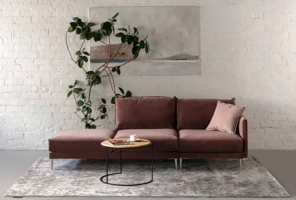 Дизайнерский ковёр Canyon 200x300 серебро