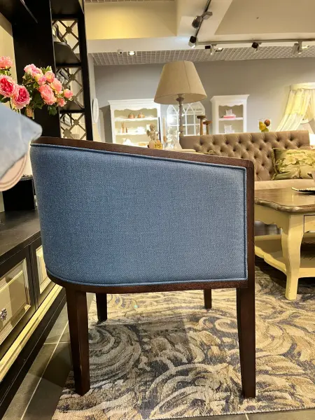 Стул Диксон голубой