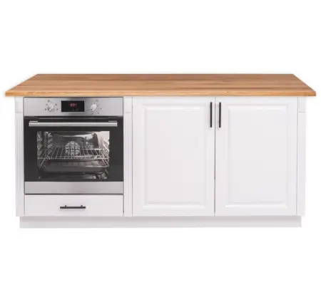 Тумба двухдверная с 1 ящиком и секцией под духовку Брюгге