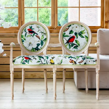 Диванетка «Цветущая аристократка» (лайт голд)